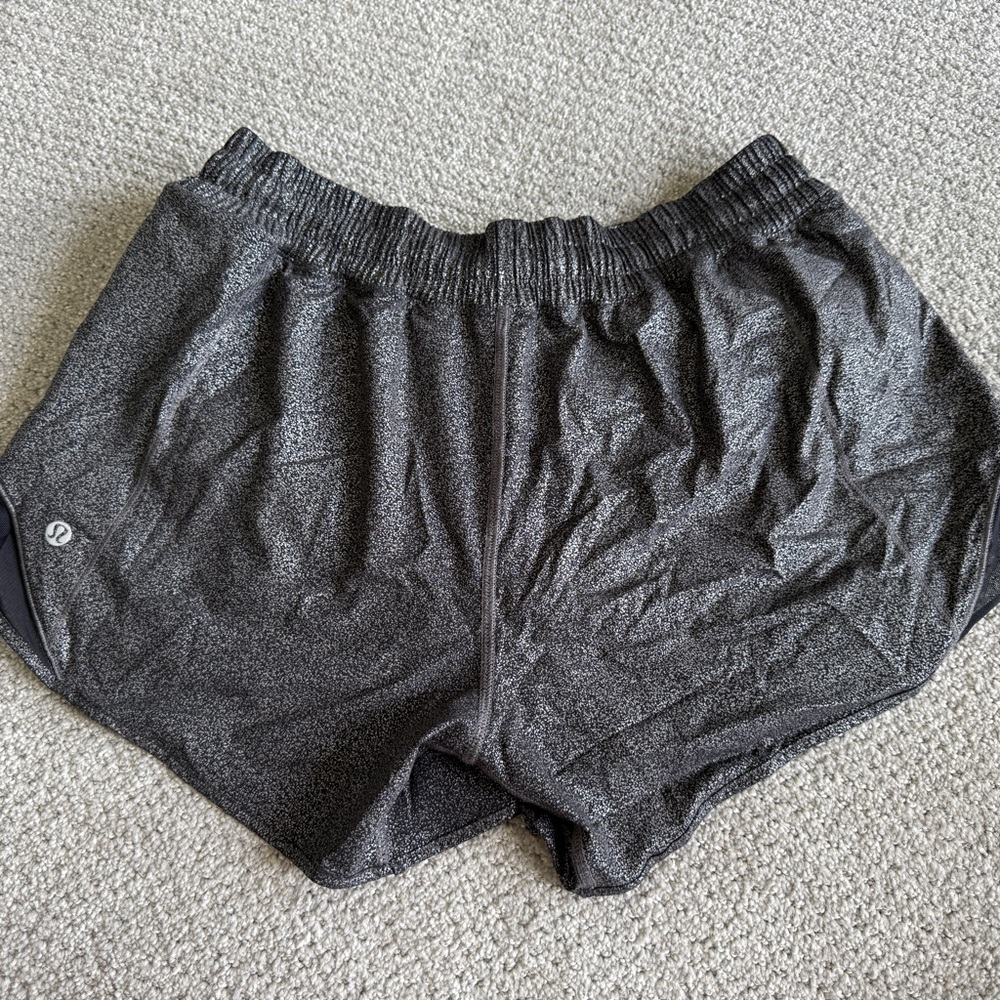 lululemon athletica Women's Charcoal Gray Athletic Shorts